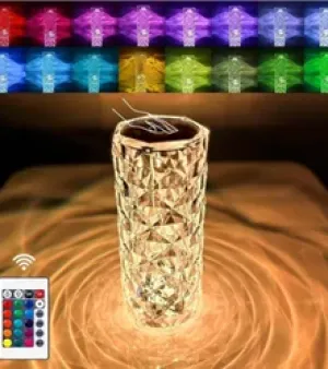 Rose Diamond Table Lamp, Type : Decorative table lamps