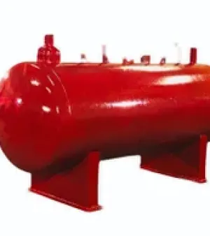 Ammonia Receiver Tank, Colour : Red