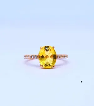 Citrine Ring