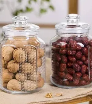 Storage Jar, Material : Glass