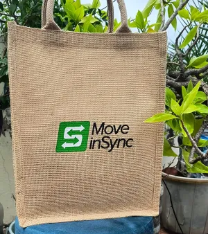 Printed Jute Bag