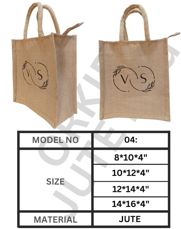 Printed Jute Bag