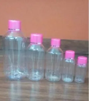 Empty Rose Water Bottle