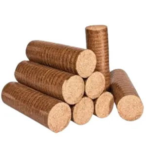Groundnut Shell Briquettes