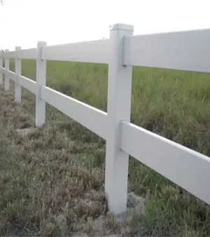 Vinyl Ranch Rail Fence