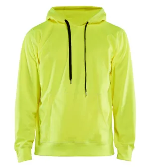 Hi Vis Hot sale 100% Polyester Jersey with inside brush adult custom Safety / work Warning Sports hoodies Work Security Wear