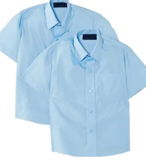 Direct Factory Manufacturer 100% Cotton High Quality Export Oriented Short sleeve Unisex School Uniform Shirt From Bangladesh