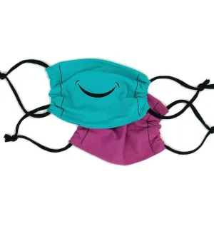 Soft Cotton 2 Ply Various Color with Smile Printed & Elasticated Ear loop face cover from Bangladesh