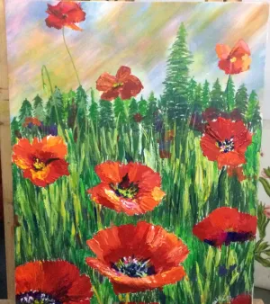 Arcylic On Canvas