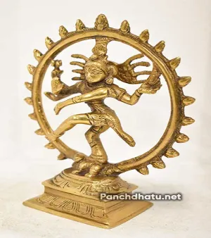 Lord Shiva Dancing Nataraja Murti Statue