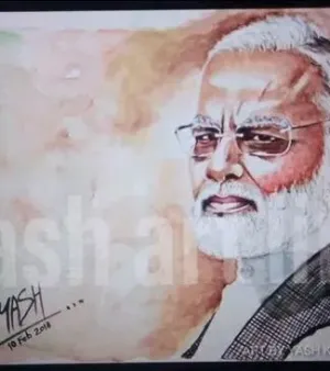 Narendra Modi Sketches