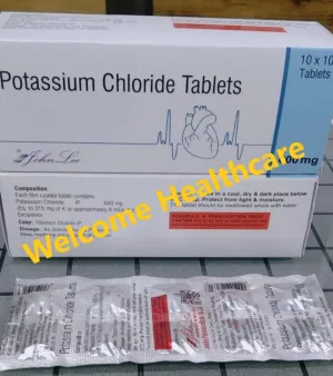 POTASSIUM CHLORIDE 600mg TABLET