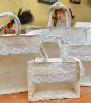 Transparent Jute Bag