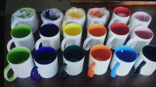 Colorful Coffee Mugs, Color : Multicolor, Pattern : Plain