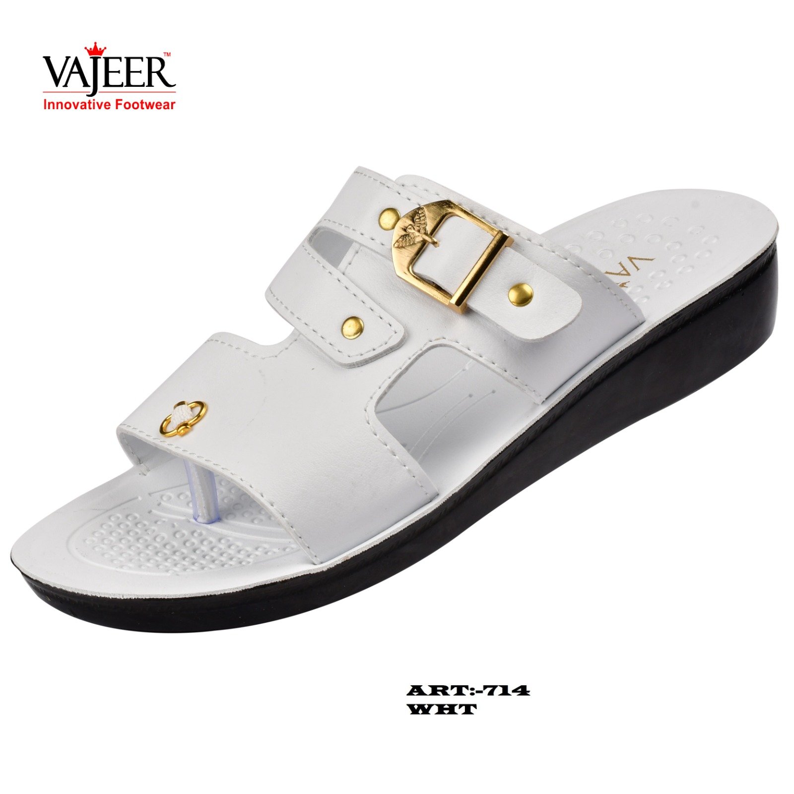 Mens Slipper 714 WHT