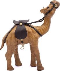 Leather handicraft camel