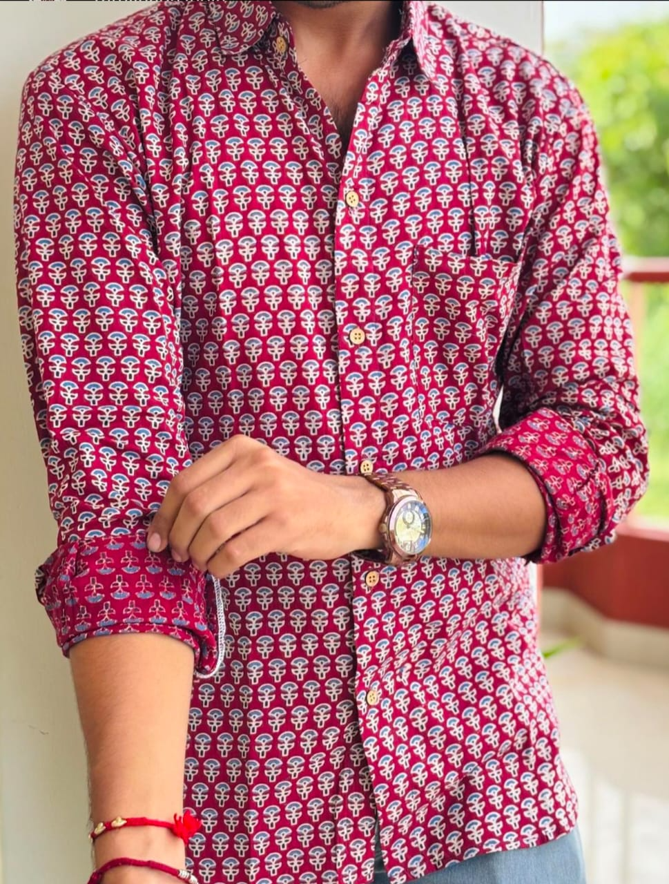 Mens Printed Shirt
