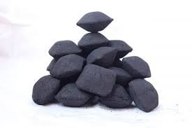 Pillow shape coconut shell charcoal